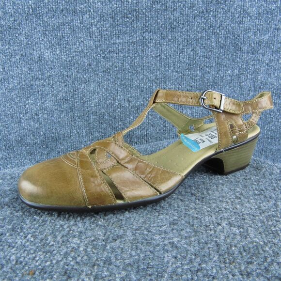 Romika Women Ankle Strap Sandal Shoes Size 40 Medium Brown‎ Leather - Picture 1 of 9